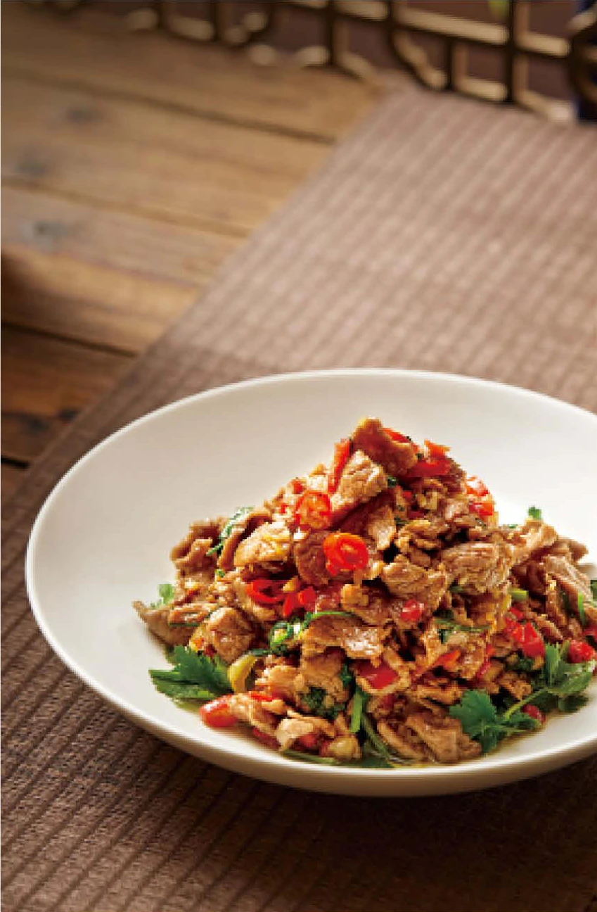 Spicy Beef with Coriander