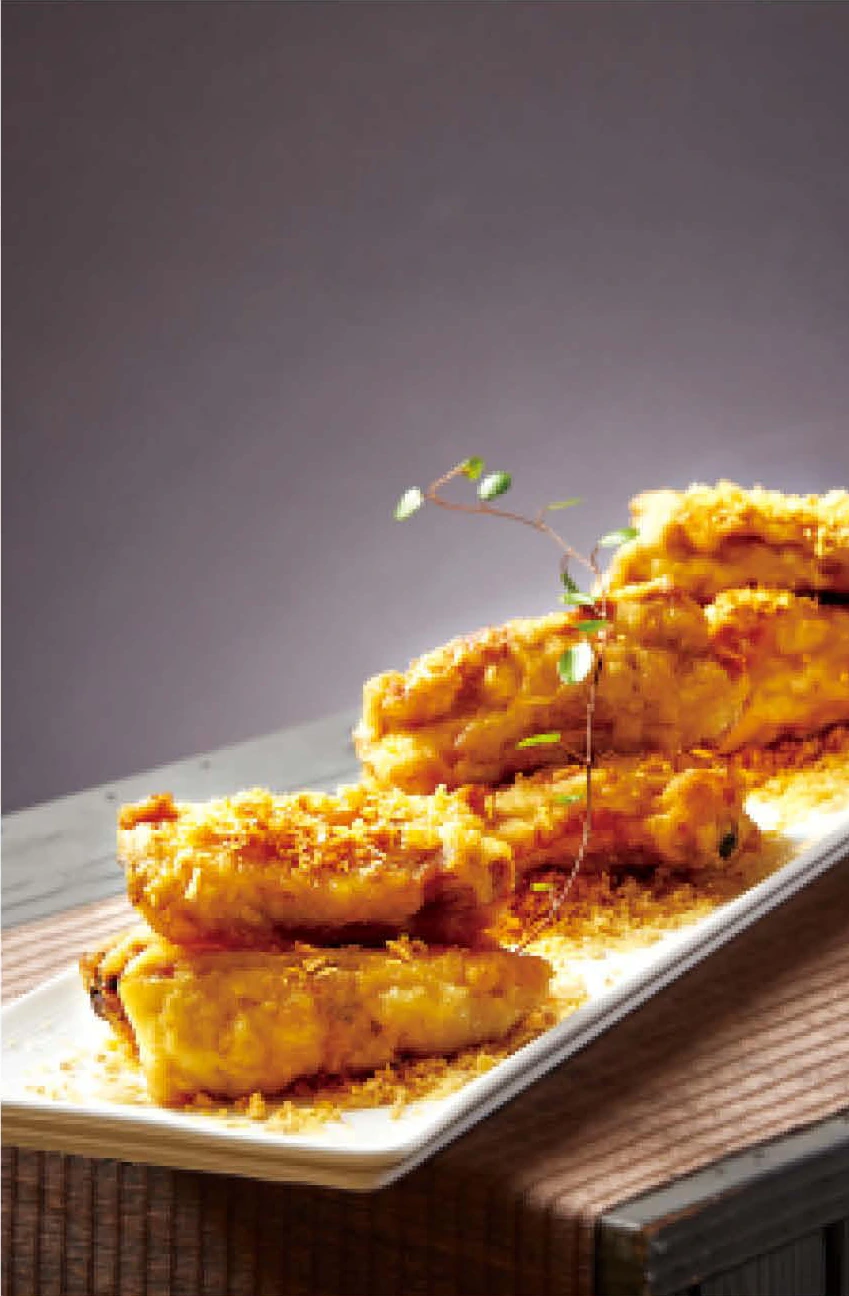 Deep-Fried Garlic Pork Ribs (9 pcs)