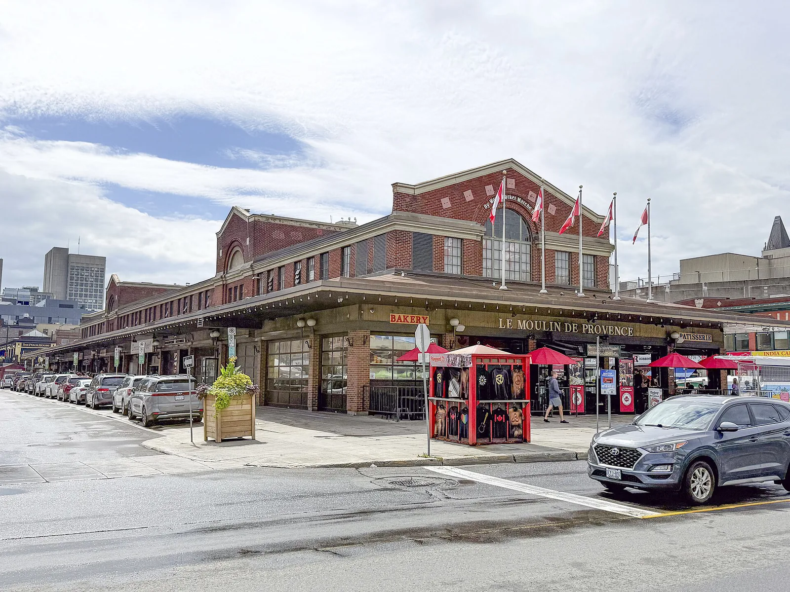 Le bâtiment du marché ByWard à Ottawa aujourd’hui