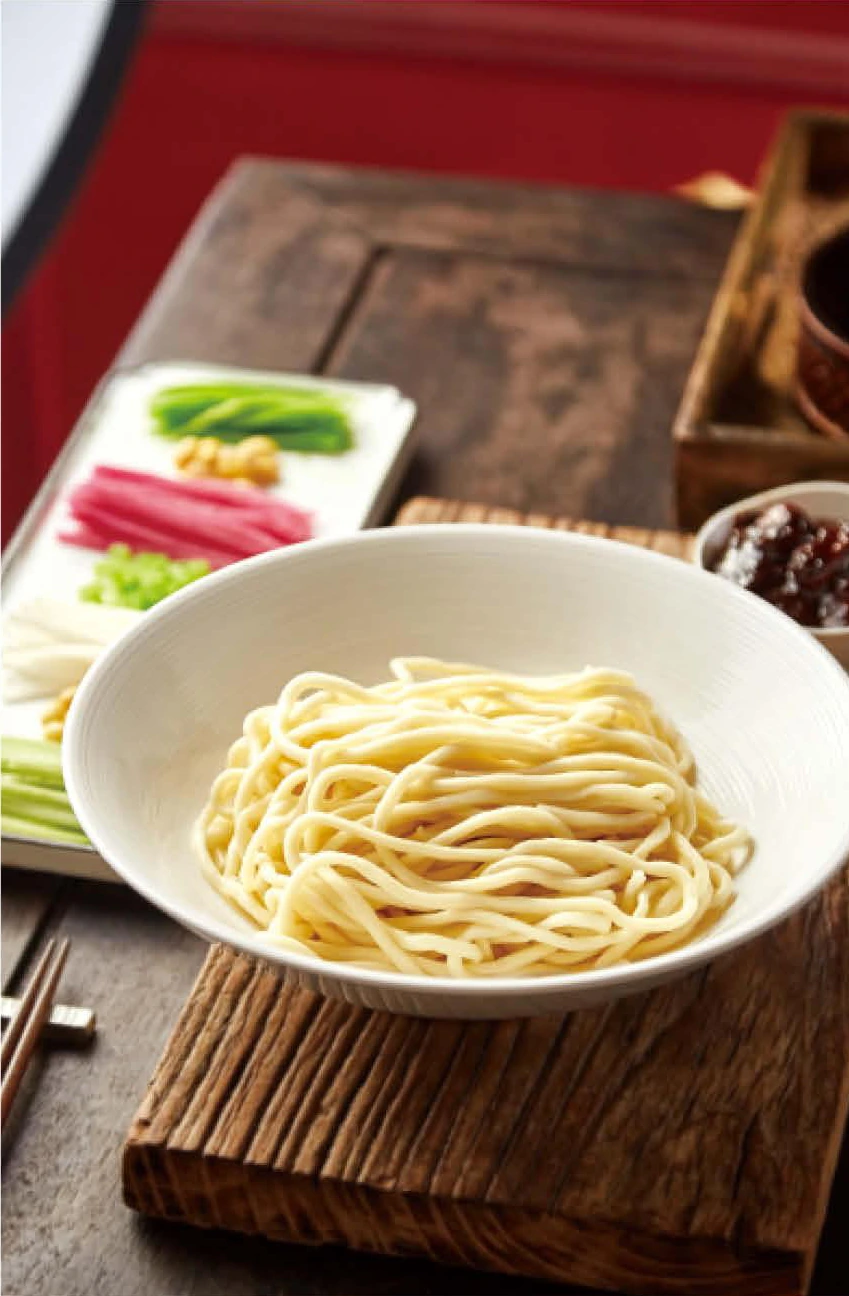 Peking Style Noodles with Soy Bean Paste